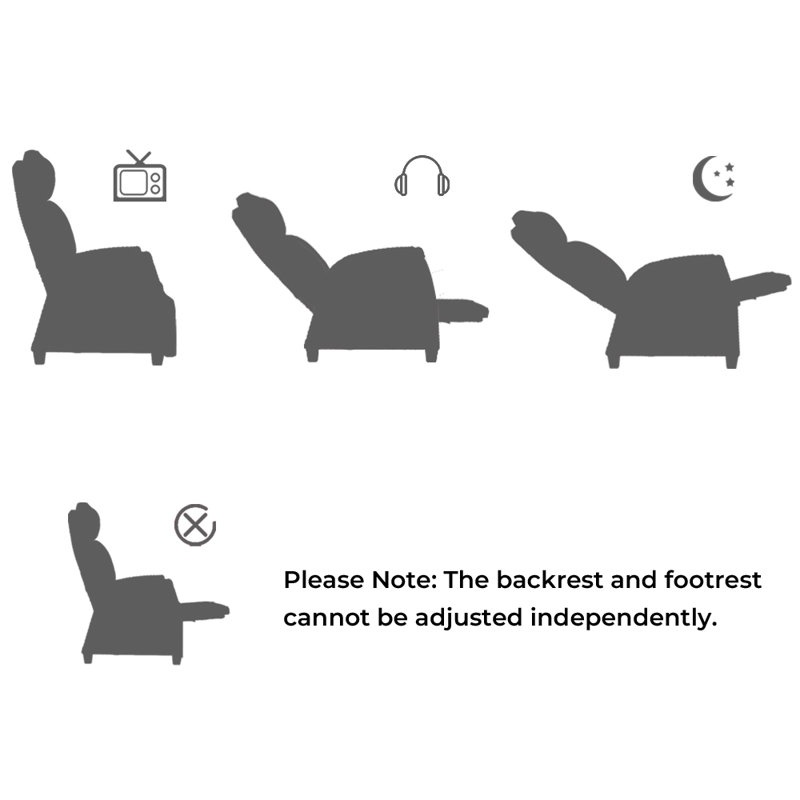 Red Barrel Studio® Bexar Recliner Patio Chair With Cushion & Reviews